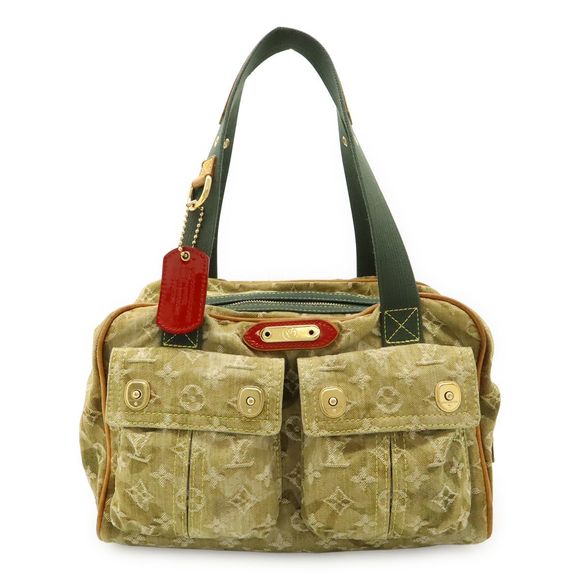 Louis Vuitton Monogramoflage Denim Jasmine Takashi Murakami Tote Bag Camouflage - Picture 1 of 9